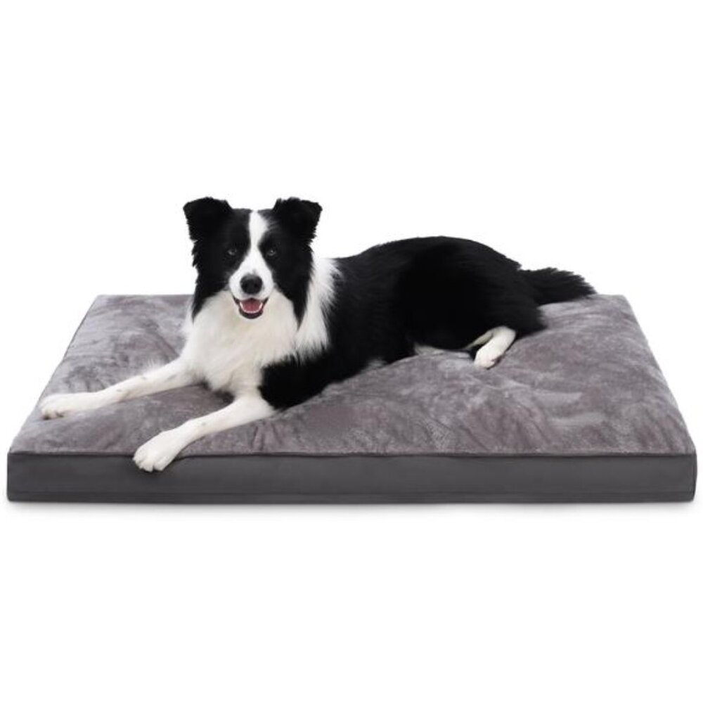 Waterproof 35" Dog Bed Large Dogs with Removable Washable Cover 35 L x 22 W x 3